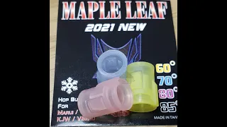 Apresentação Bucking Maple Leaf Autobot Silicone Vsr10/GBB Airsoft Detalhes