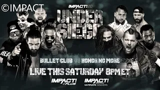 BULLET CLUB vs Honor No More / Ten Man Tag Team Match / Impact Under Siege 2022 / WWE 2K22