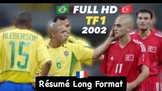 Brésil - Turquie 2002 Résumé Long Format Full HD En Français 🇫🇷TF1 Thierry Roland & JM Larqué