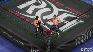 Fire Pro Wrestling World John Cena VS Sting