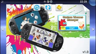Install Custom Themes On PS Vita 3.60 (Custom Themes Manager)