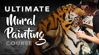Want to paint a mural but don't know how? Introducing my Ultimate Mural Painting course
