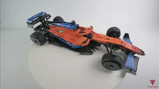 LEGO Technic McLaren Formula 1 Race Car (42141) Fly-Through Showcase Demonstration