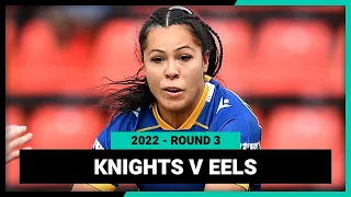 NRLW Newcastle Knights v Parramatta Eels | Round 3, 2022 | Full Match Replay