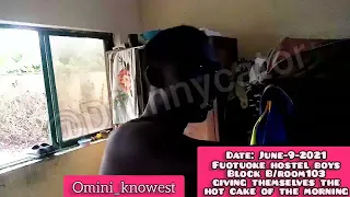 how FEDERAL UNIVERSITY otuoke hostel boy fight in the hostel b4 Asuu strike(D funnycator)(osulusman)