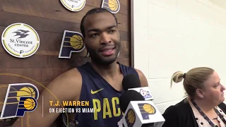 TJ Warren REACTS to Jimmy Butler's comments