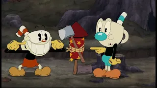 Cuphead Blowing Up Rockets For 2 Minutes