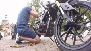 Exhaust change - Yamaha MT 125 - Arrow exhaust