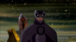 Batman VS Owlman Fight Scene | Justice League - Crisis on Two Earths