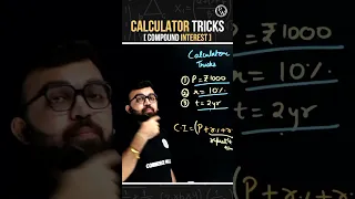 Calculator Trick to hit the Compound Interest 🙌🔥 #Shorts #PhysicsWallah