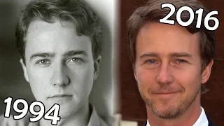 Edward Norton (1994-2016) all movies list from 1994! How much has changed? Before and After!