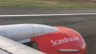 Sas 737-600 landing at Arlanda
