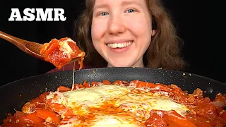 ASMR EGGS IN HELL (Shakshuka) MUKBANG (No Talking) EATING SOUNDS