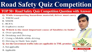 Best 50+ Road Safety Quiz competition questions and answers ! Road safety quiz students with answers