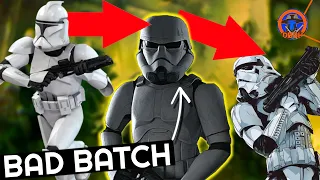 how Stormtrooper armor EVOLVED from Phase One to the First Order
