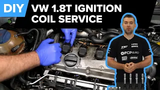Volkswagen 1.8t Ignition Coil & Spark Plug Replacement DIY (VW Mk4 - Golf, Jetta, Passat, Beetle)