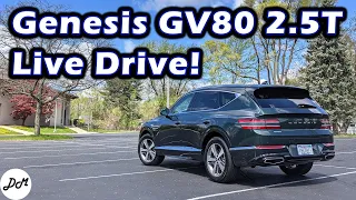 2021 Genesis GV80 2.5T Prestige – Live Drive Archive!