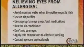 Allergies & Your Eyes