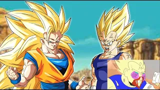 Majin Vegeta vs SS3 Goku | Dragon Ball Z Parody (Remade by me)