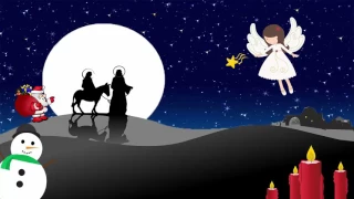 Silent Night Holy Night Children’s Christmas Carol Songs - 1 Hour Repeat