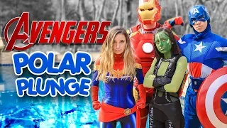 Favorite Character Polar Plunge 2019 | Brooklyn & Bailey Challenge Videos