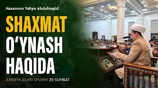 Shaxmat o‘ynash haqida | Arba'indan nuktalar