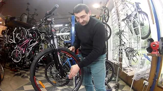 Гірський велосипед VNC 29" FastRider A9 (067)123-21-12. Відео огляд магазина VeloViva