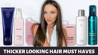 THIN FINE FLAT STRAIGHT HAIR?! YOU NEED THESE PRODUCTS | FINE HAIR TIPS | HOW TO GET THICK HAIR 2023