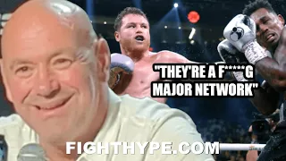 DANA WHITE TRASHES CANELO VS. JERMELL CHARLO “HORRIBLE” SHOWTIME PRODUCTION & CLOWNS “MAJOR NETWORK”