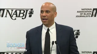 Booker talks poll numbers and gun laws at Miami forum