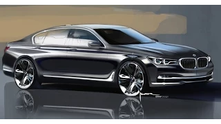 Как разрабатывался дизайн новой 7 серии BMW - часть 2