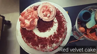 Red velvet cake//😄//how  to make red velvet cake//