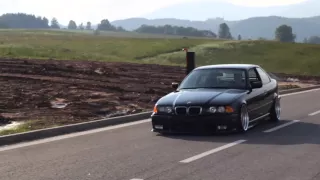 low e36 325i exhaust sound - supersprint headers