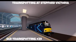 Trains at Stepford Victoria (Stepford County Railway Trainspotting #29)