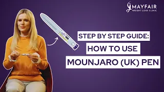 How to use the Mounjaro (tirzepatide) UK injection pen: Step-by-step guide