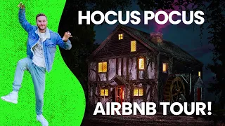 Hocus Pocus 2 AIRBNB EXCLUSIVE! Inside the Sanderson Sister Cottage in Salem Mass!