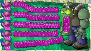 9999 Fume Shroom vs Team Zombies Dr.Zomboss - Plants vs Zombies