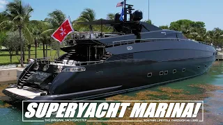 YACHT-SPOTTING IN MIAMI | ROCK 13 BAGLIETTO SUPERYACHT | HAVE 9 MILLION EUROS | YACHTSPOTTER CHANNEL