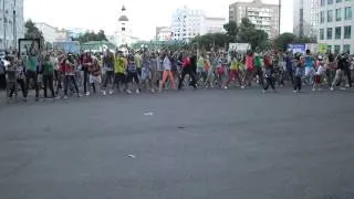 Gangnam style flashmob. Премия Муз Тв 2013