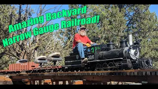 Bend Oregon's "Train Man" And His Amazing Steam-Powered Backyard Miniature Railroad!