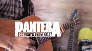 Pantera - Cowboys From Hell ( Acoustic Cover w/ Solo ) by Amateur666