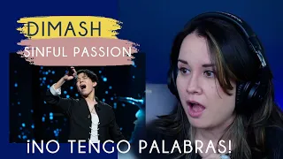 DIMASH Reacción SINFUL PASSION | SIN PALABRAS Dra. Voz Vocal coach