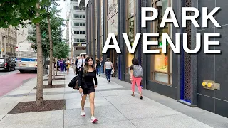 NEW YORK CITY Walking Tour [4K] - PARK AVENUE