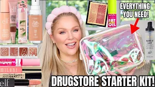 THE ULTIMATE DRUGSTORE MAKEUP STARTER KIT 2023 | MAKEUP FOR BEGINNERS *BEST DRUGSTORE MAKEUP*