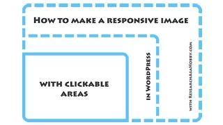 How to make responsive image with clickable areas (image map) for free in WordPress