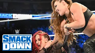 Rousey & Baszler challenge Fyre & Dawn to unify the tag titles: SmackDown Highlights, June 9, 2023