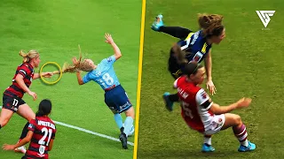 Red Cards & Nasty Play Moments In Women's Football