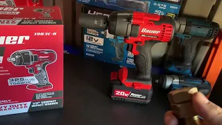 Harbor Freight Bauer 3/8 Impact Wrench Review and Torque Test!!!