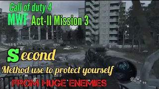 call of duty 4 Act 2 mission 3 one shot one kill Easy way to complete beautiful sniper mission