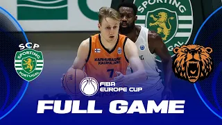 Sporting CP v Karhu Basket | Full Basketball Game | FIBA Europe Cup 2022-23